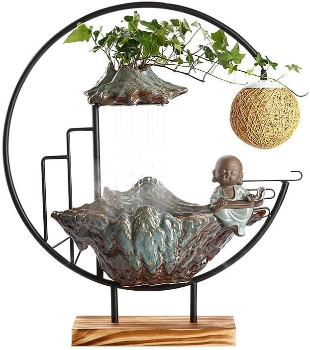Indoor Fountain Tabletop Fountain for Home Office and Living Room Decor