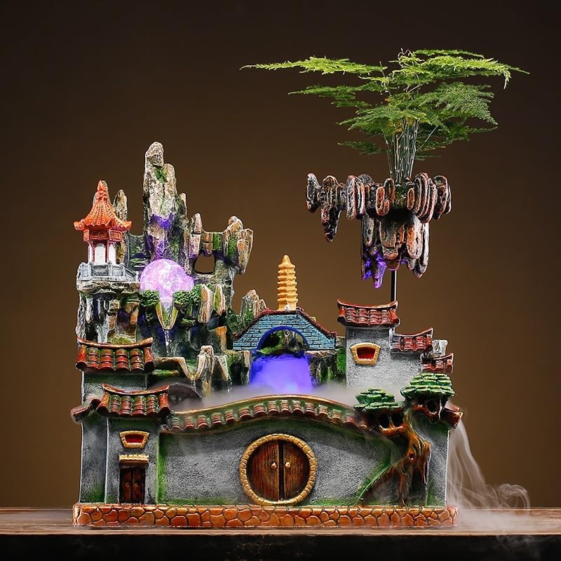 Indoor Fountain Tabletop - Calming Water Decor for Home Office