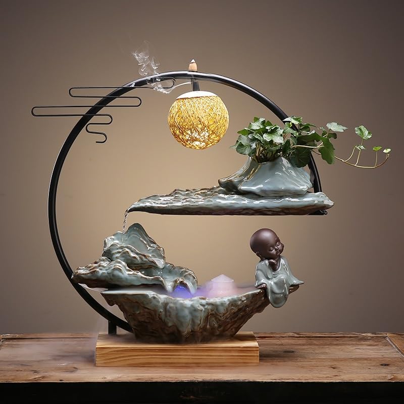 Indoor Fountain with Aromatherapy and Calm Atmosphere