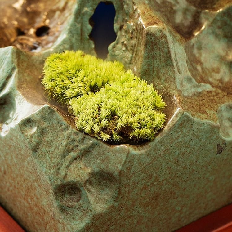 Zen Style Water Fountain Desk Decor with Mountain Feature