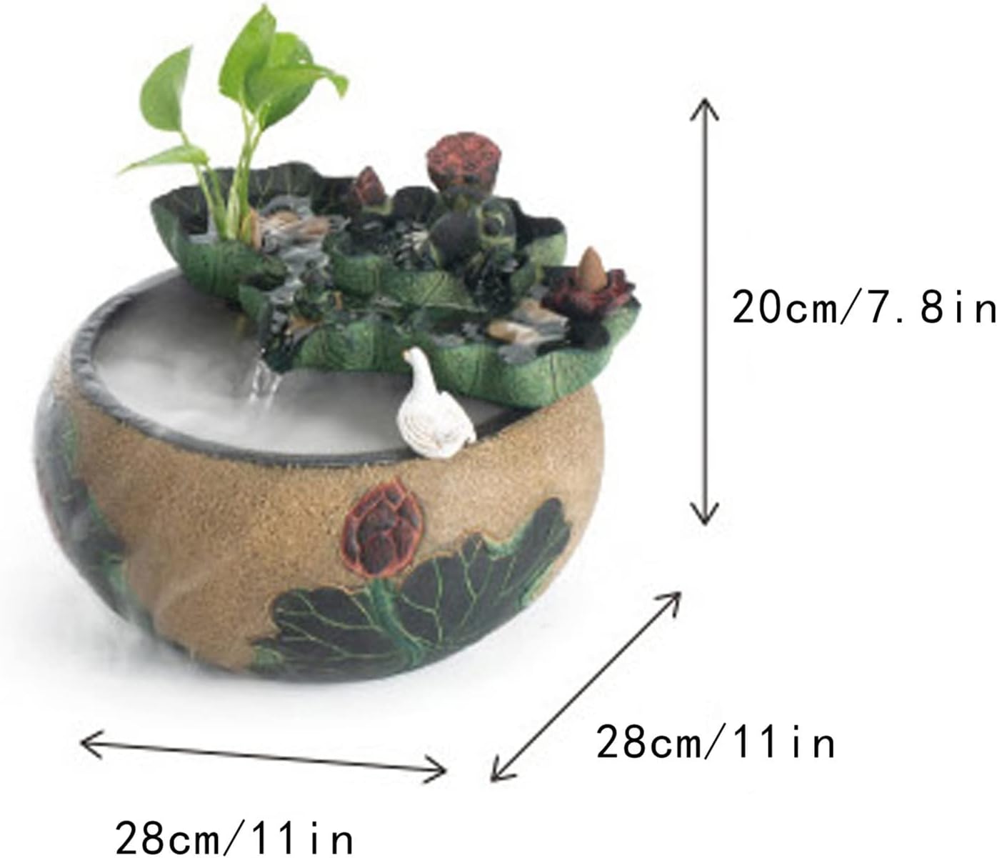 Waterfall Fountain Indoor Desktop Meditation Fountain