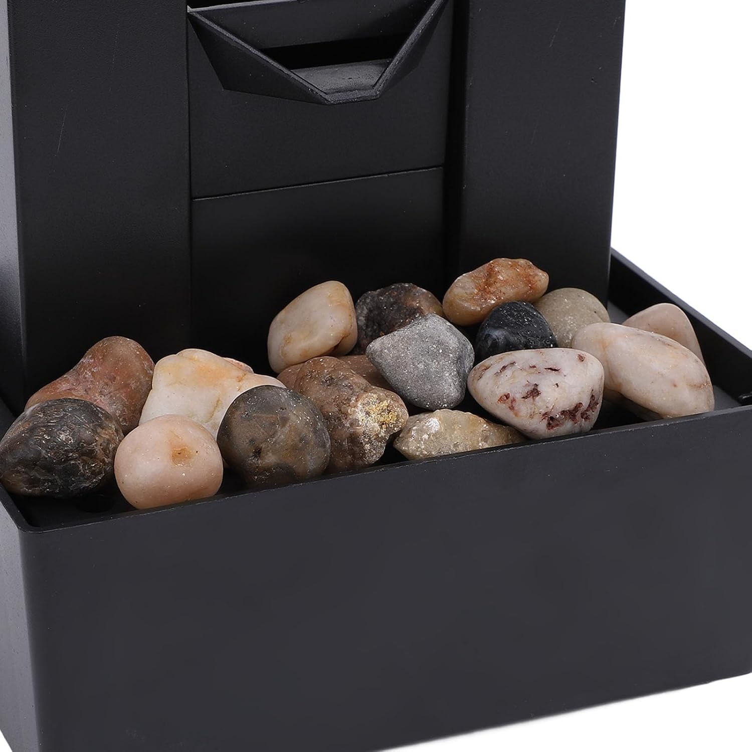 USB Rechargeable Tabletop Fountain with LED Light