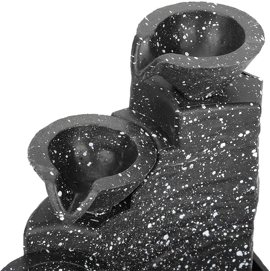 Cocoarm Tabletop Fountain with Stone and LED Light