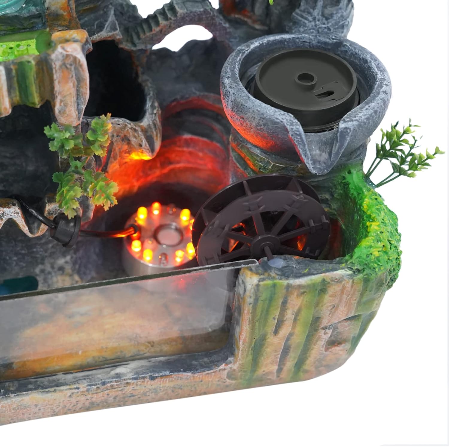 CaLaOCO Indoor Fountain with Rockery and LED Light 1