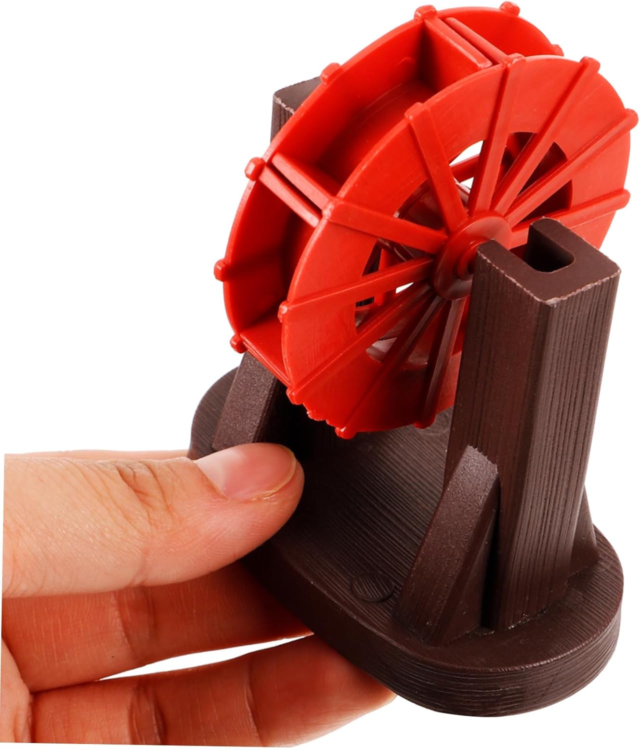 Mini Plastic Water Wheel Fountain Decor for Home Garden
