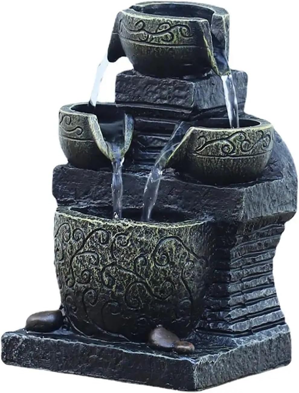 LED Light Water Feature Fountain Indoor Decor