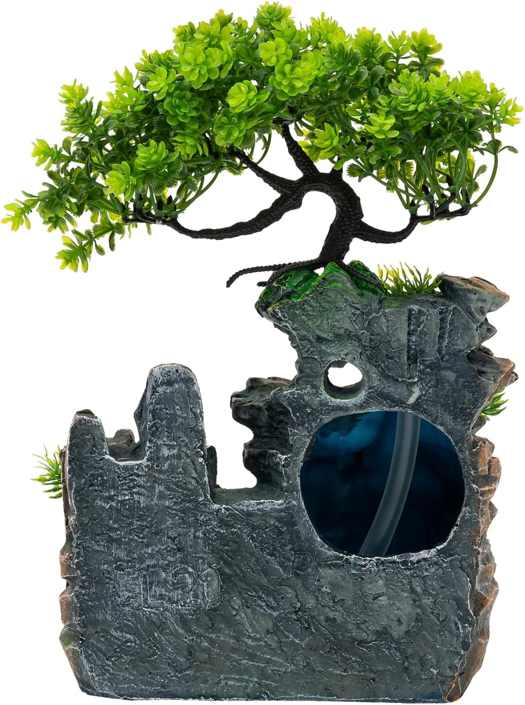 LOYALHEARTDY Atomizing Rockery Water Fountain with LED Light