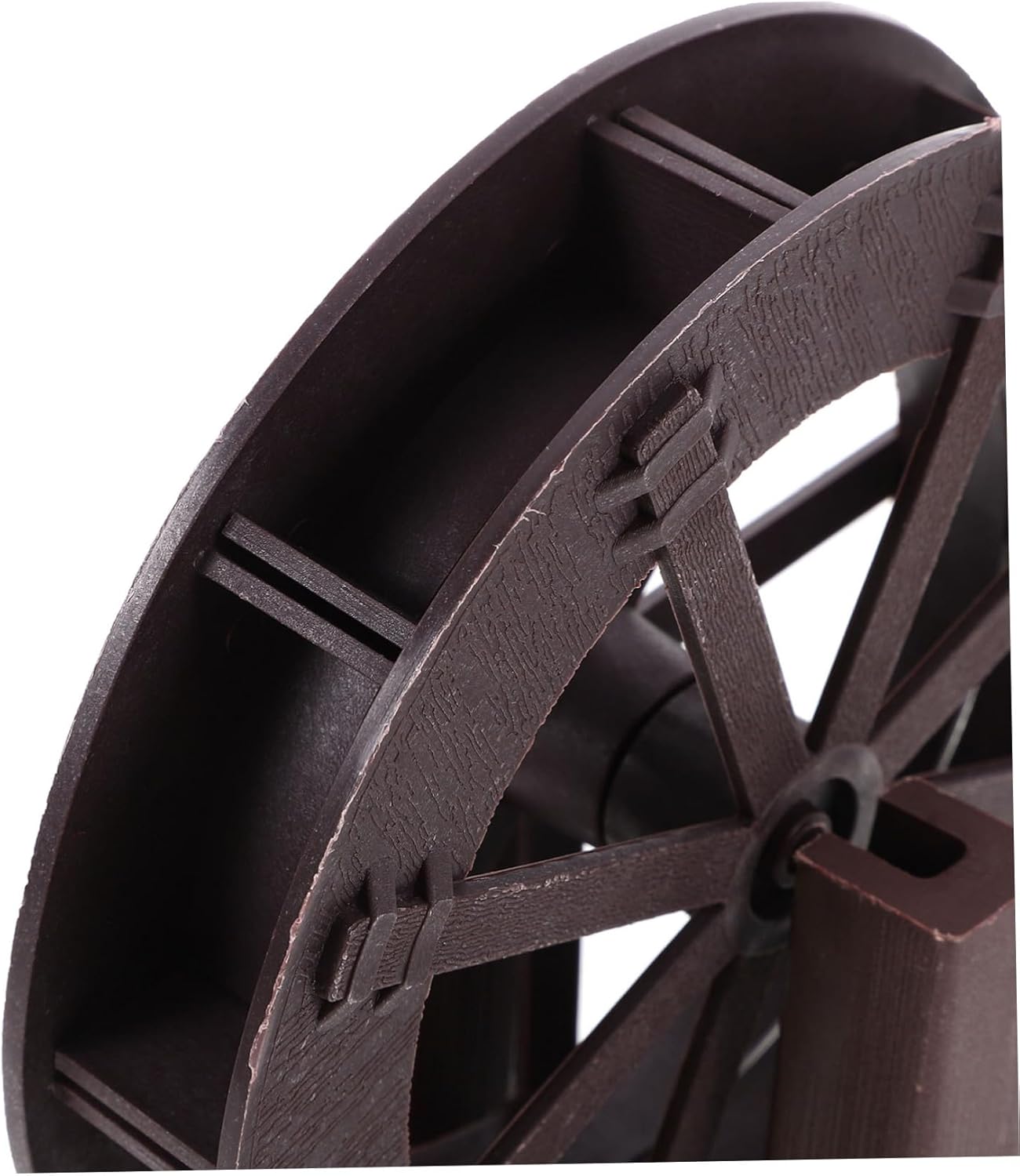 DIY Waterfall Fountain Water Wheel Accessory with Bracket for Indoor Zen Garden Home Office Decor