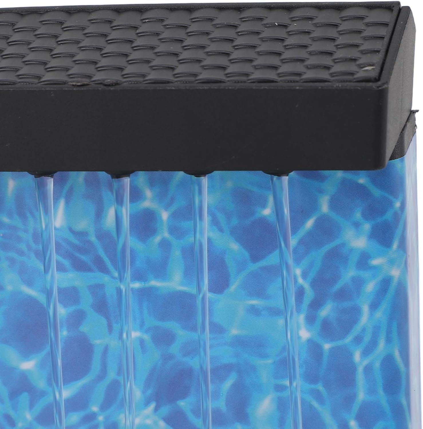 Indoor LED Waterfall Tabletop Fountain with River Rocks 1