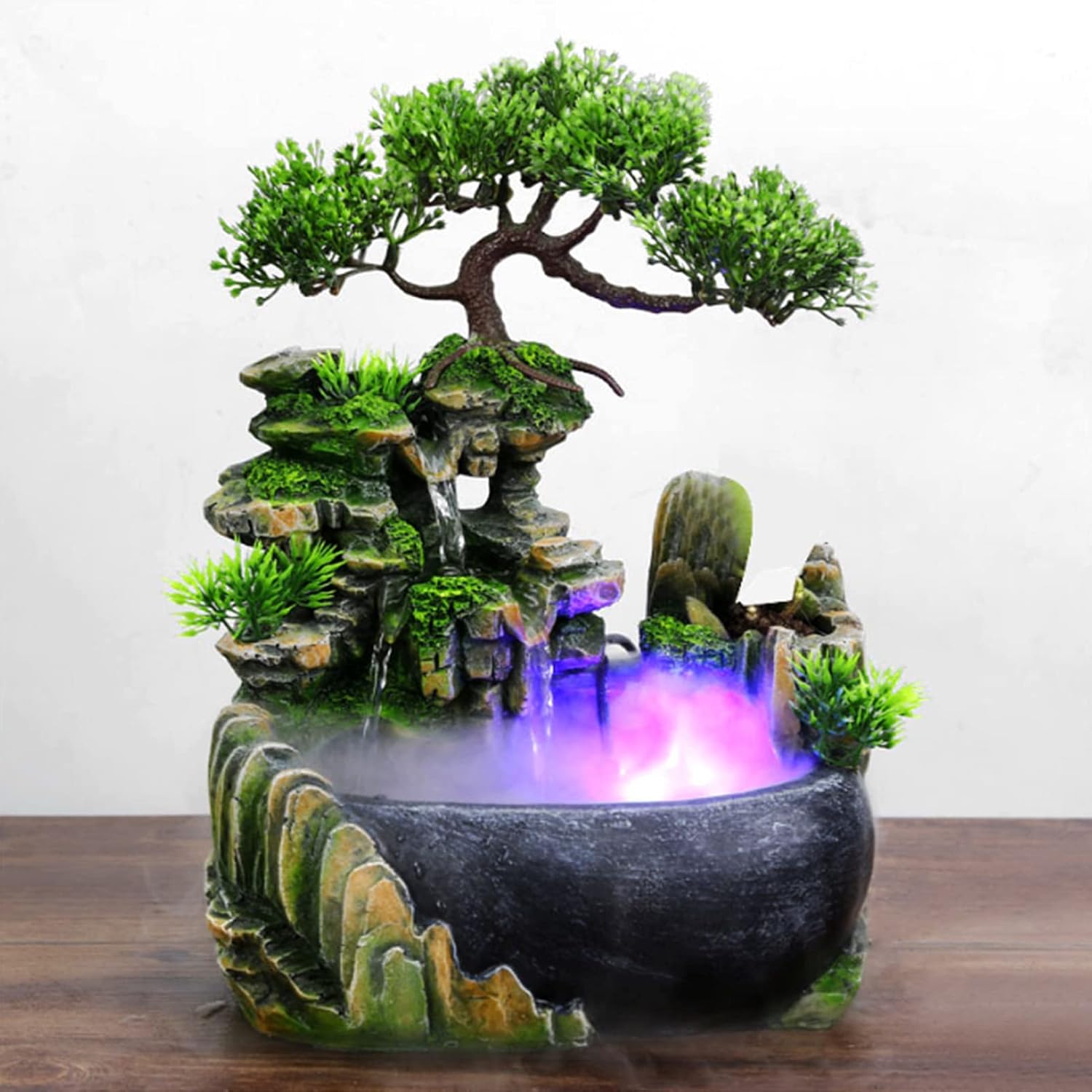 Indoor Tabletop Fountain with Atomizing Effect