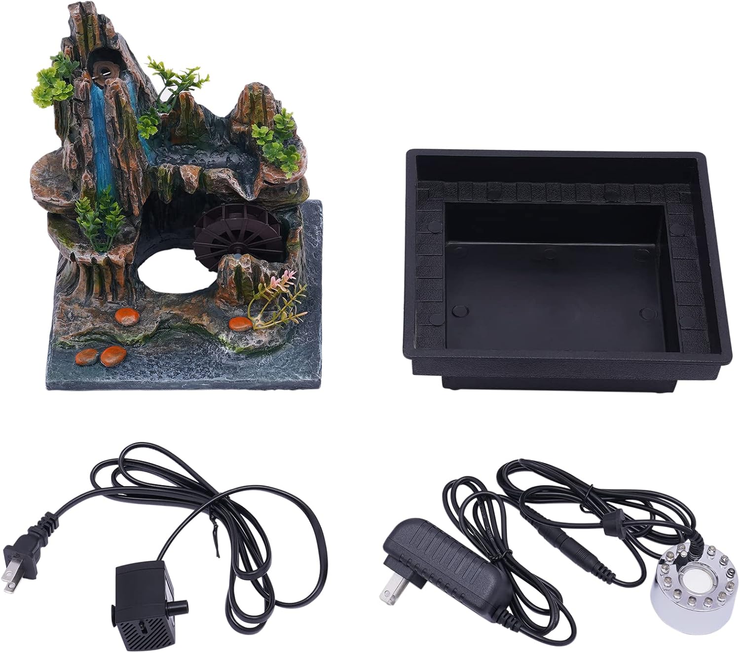 CaLaOCO Indoor Fountain with Atomizer and LED Light