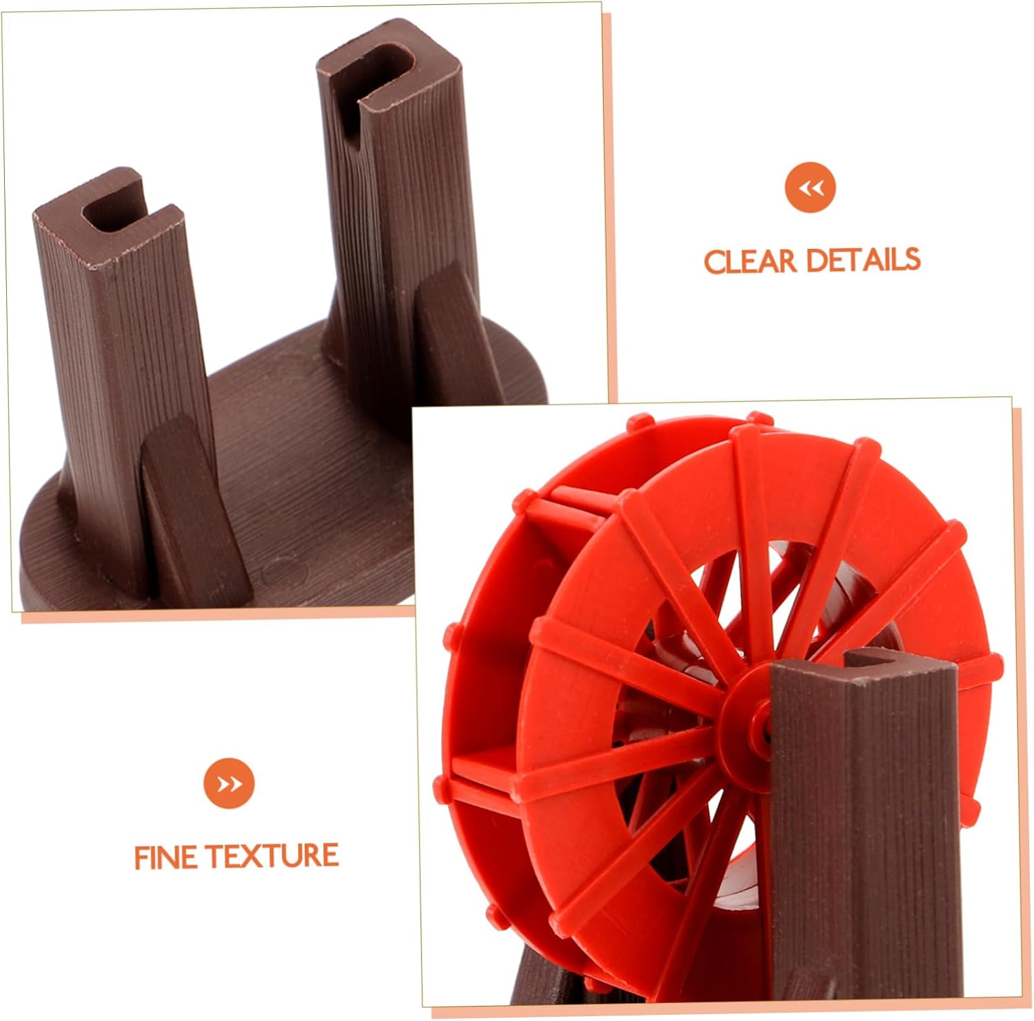 VALICLUD DIY Water Wheel Model for Tabletop Fountain