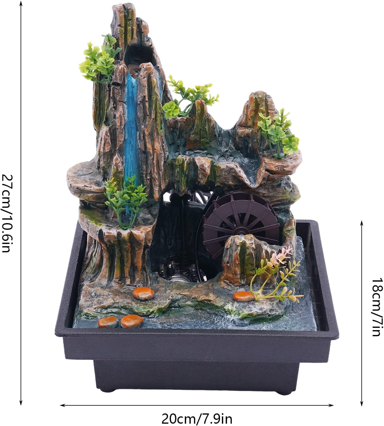 CaLaOCO Indoor Fountain with Atomizer and LED Light
