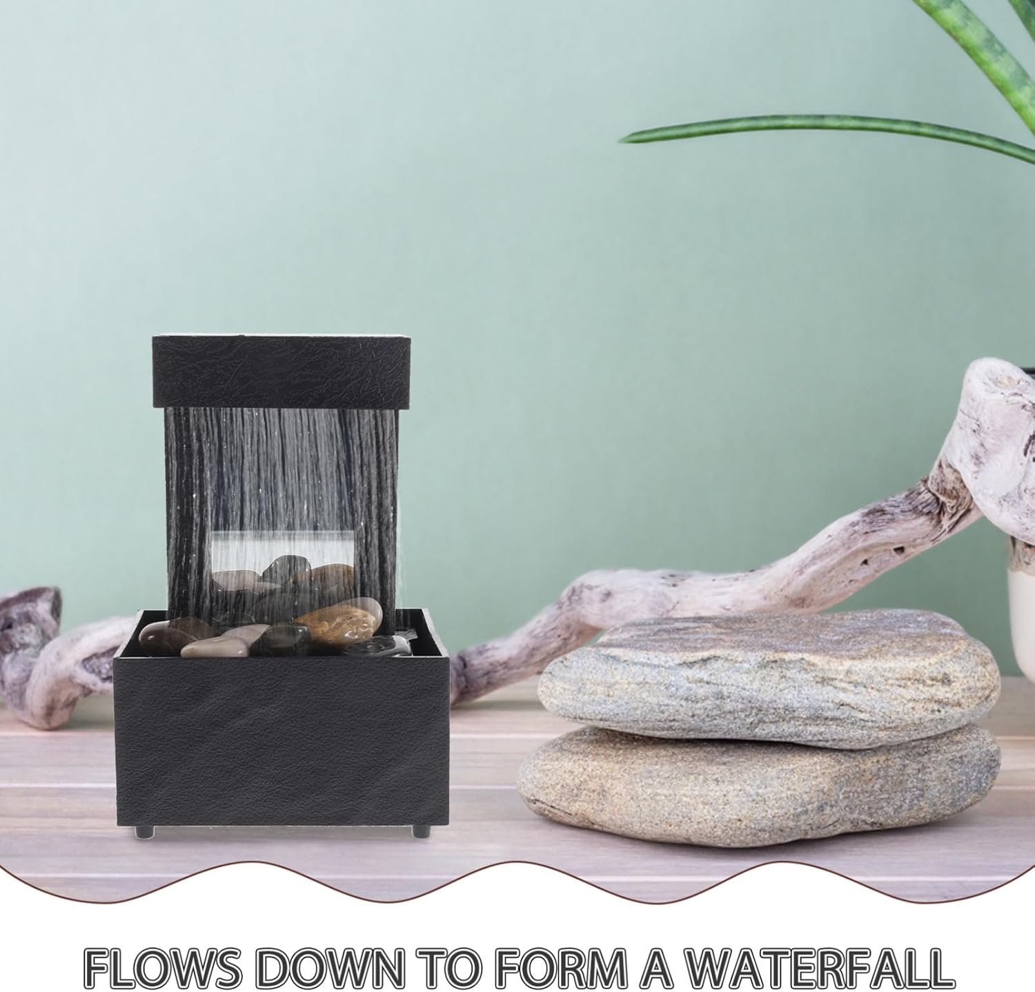 Indoor Water Fountain for Zen Decor and Relaxation