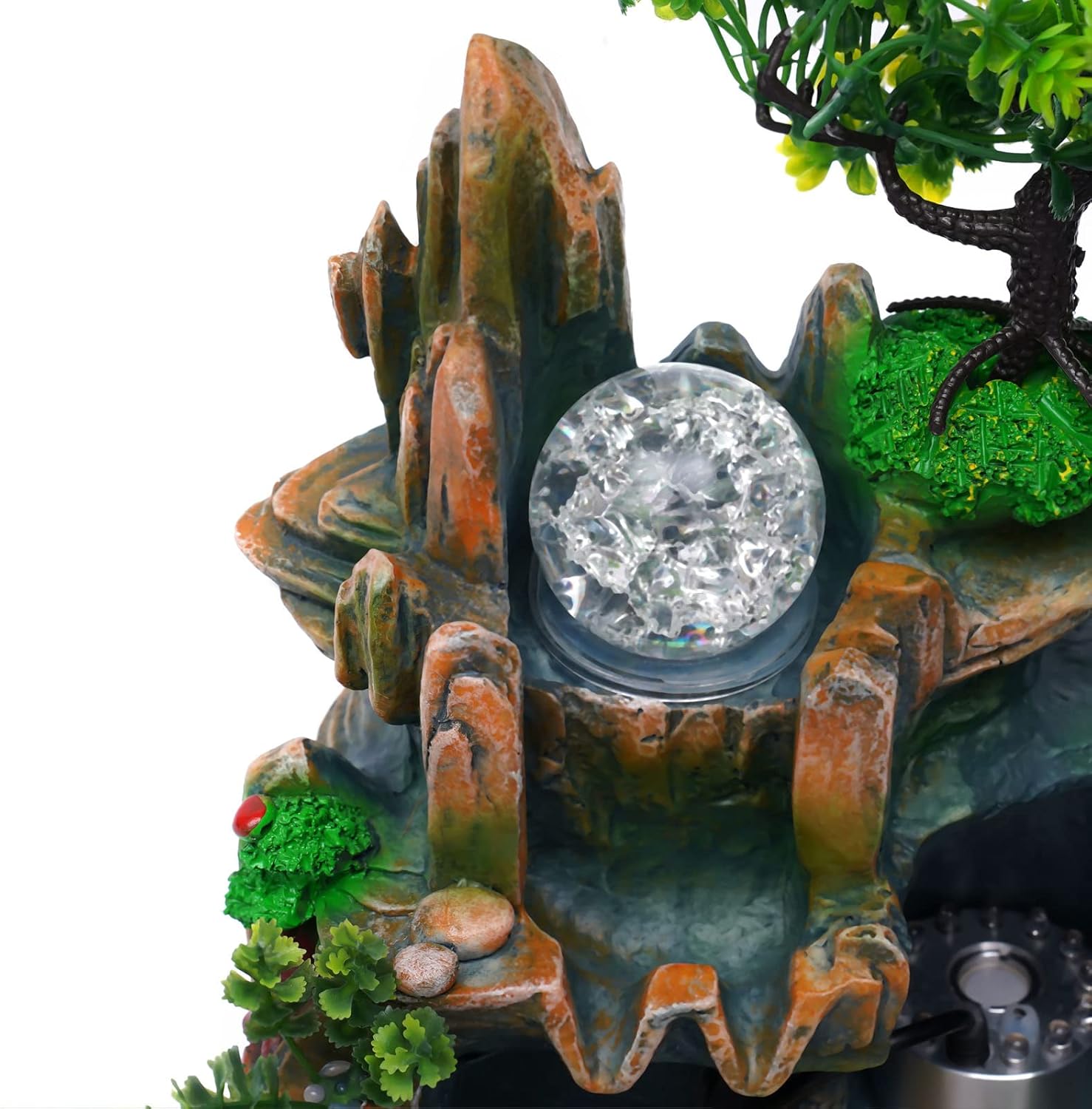 CaLaOCO Indoor Fountain Rockery with Atomizer and LED Light 1