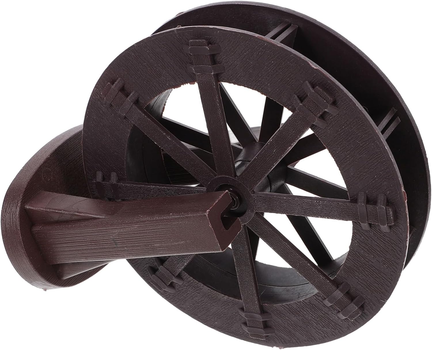 DIY Waterfall Fountain Water Wheel Accessory with Bracket for Indoor Zen Garden Home Office Decor