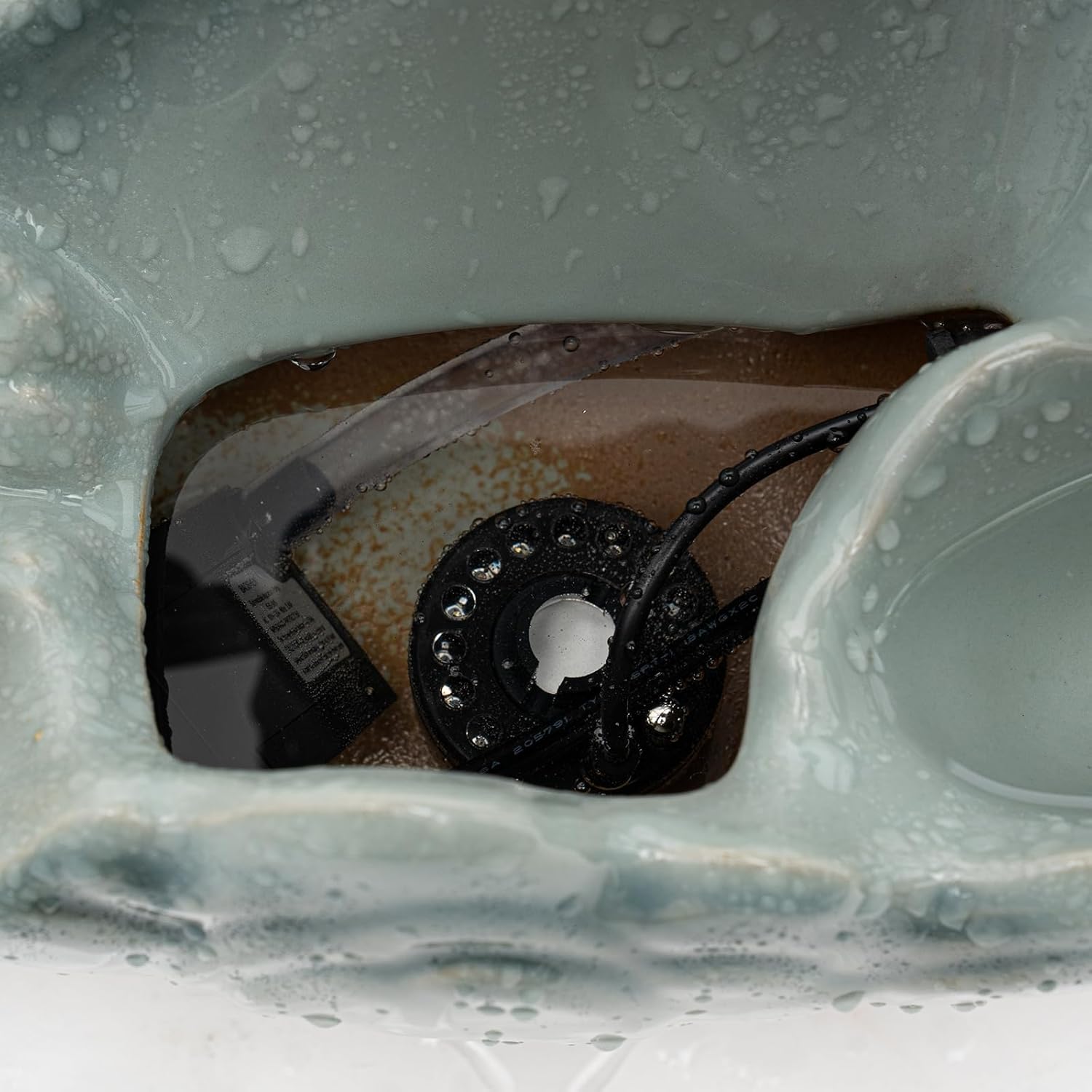 NTNOEA Indoor Tabletop Fountain with LED Light