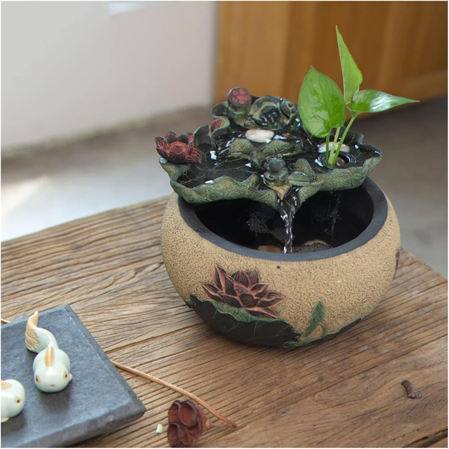 Waterfall Fountain Indoor Desktop Meditation Fountain