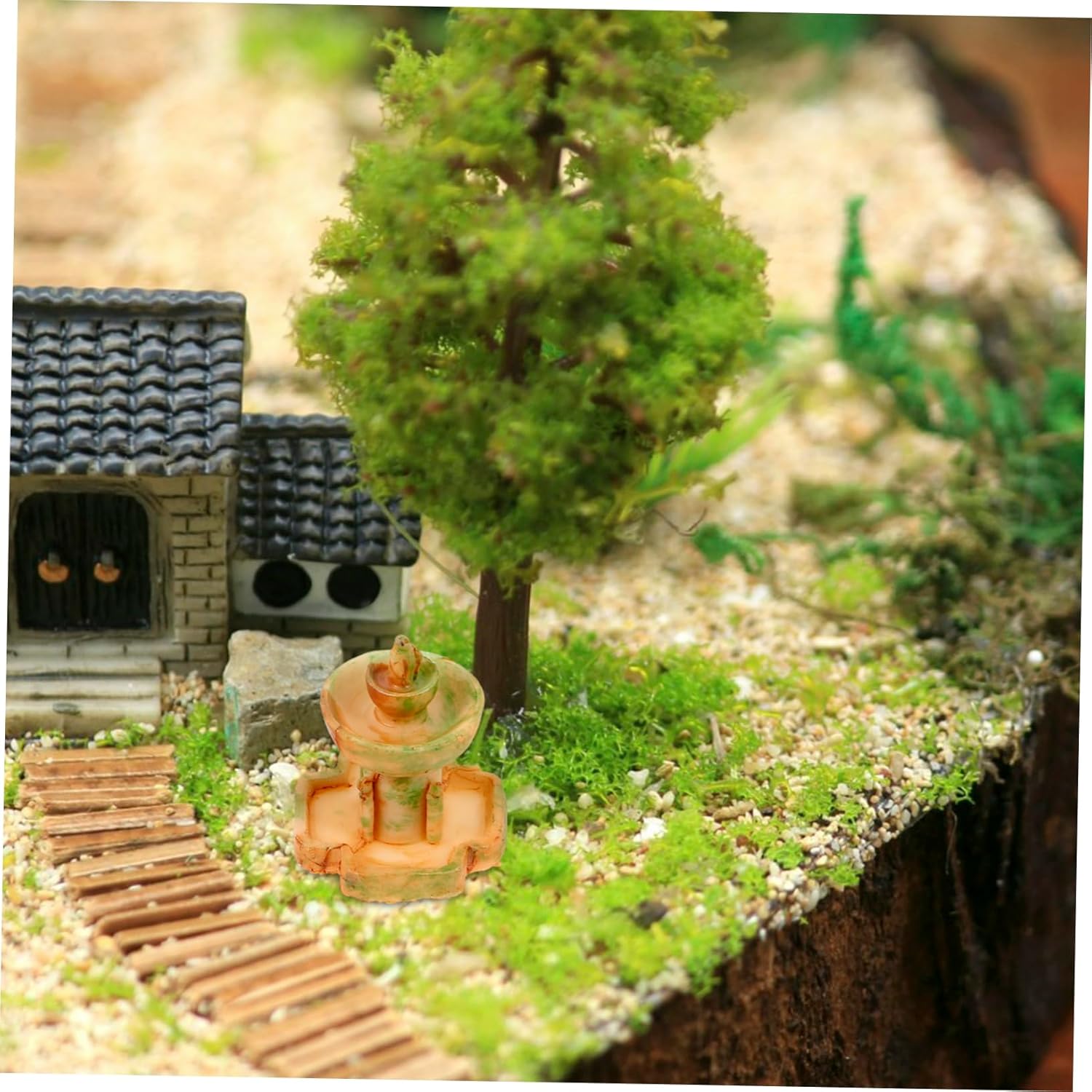 POPETPOP 3Pcs Miniature Fountain for Tabletop Decoration