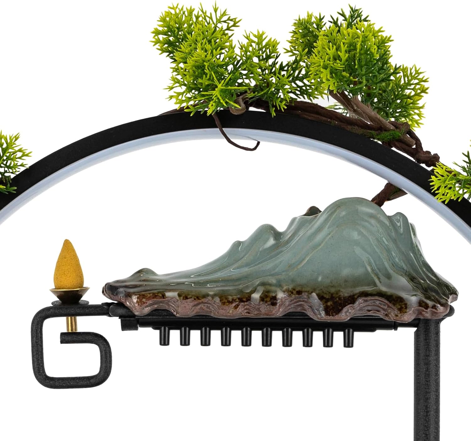 Tabletop Fountain with Light and Atomizer