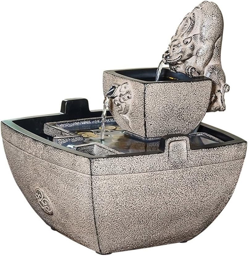 Creative Water Fountain for Home Living Room Porch Desk Decor