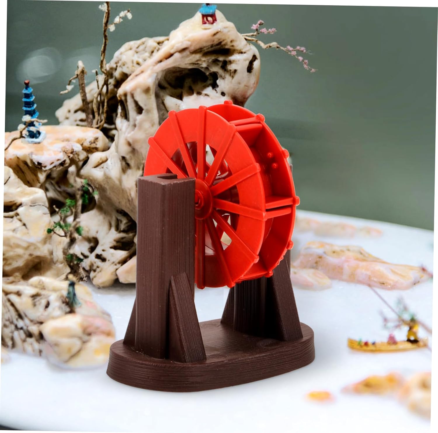 VALICLUD DIY Water Wheel Model for Tabletop Fountain