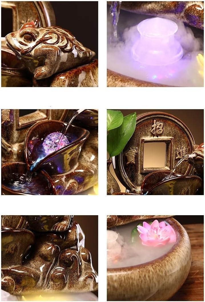 Stylish Indoor Tabletop Water Fountain Decor
