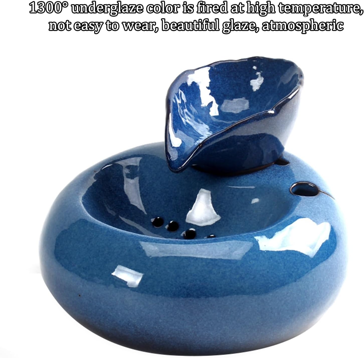 Ceramic Mini Waterfall Fountain for Office and Home