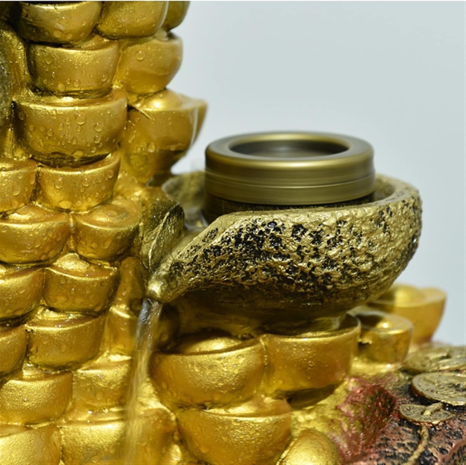 Tabletop Indoor Fountain for Bedroom and Office Decor