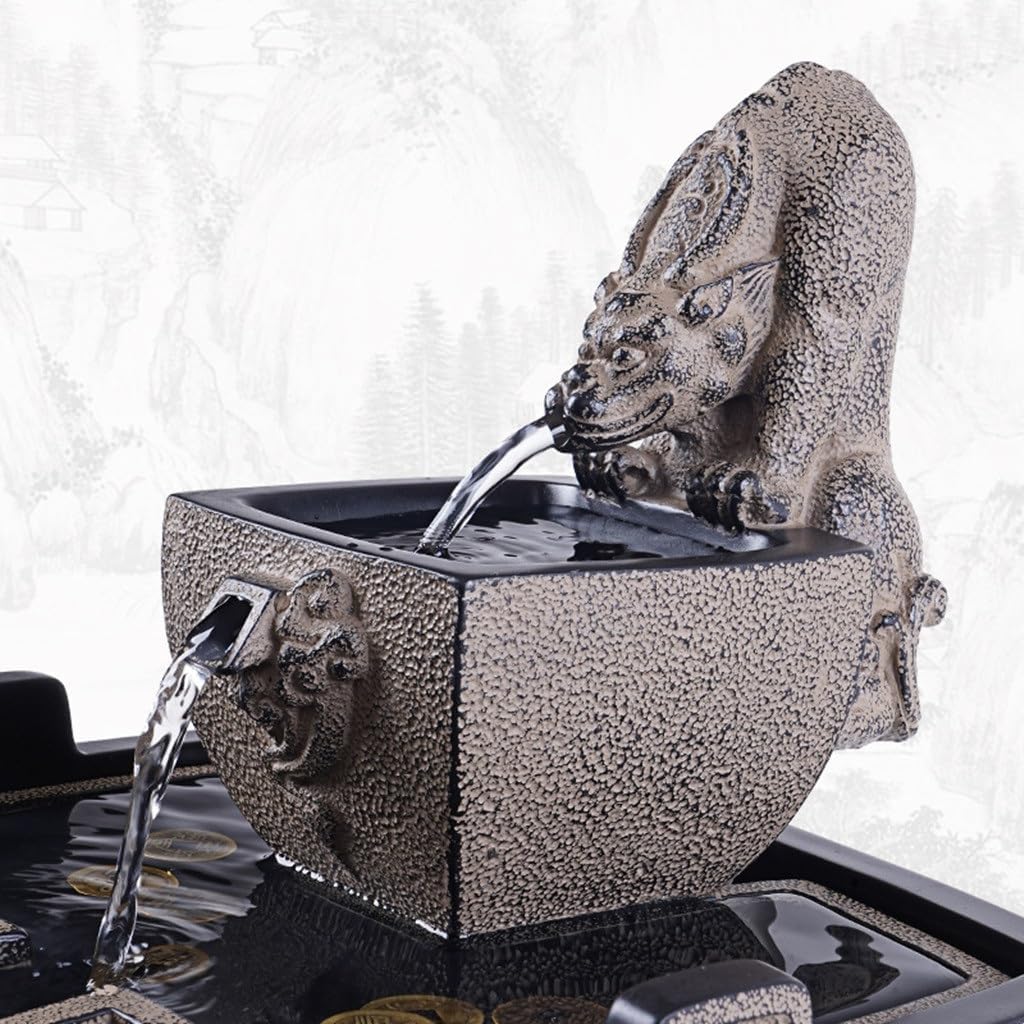 Creative Water Fountain for Home Living Room Porch Desk Decor