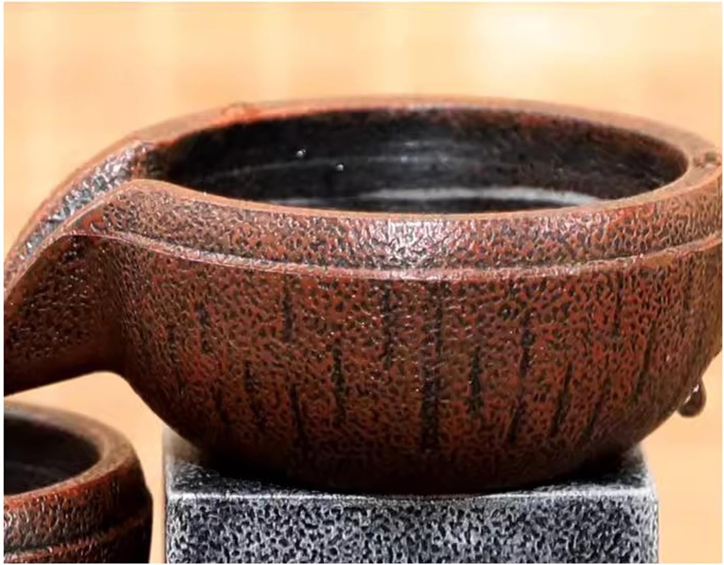 Stylish Tabletop Water Fountain for Home Office Meditation