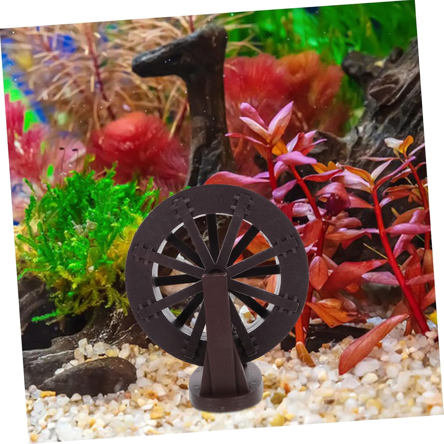 DIY Rotating Water Wheel for Fountain Landscape Decoration