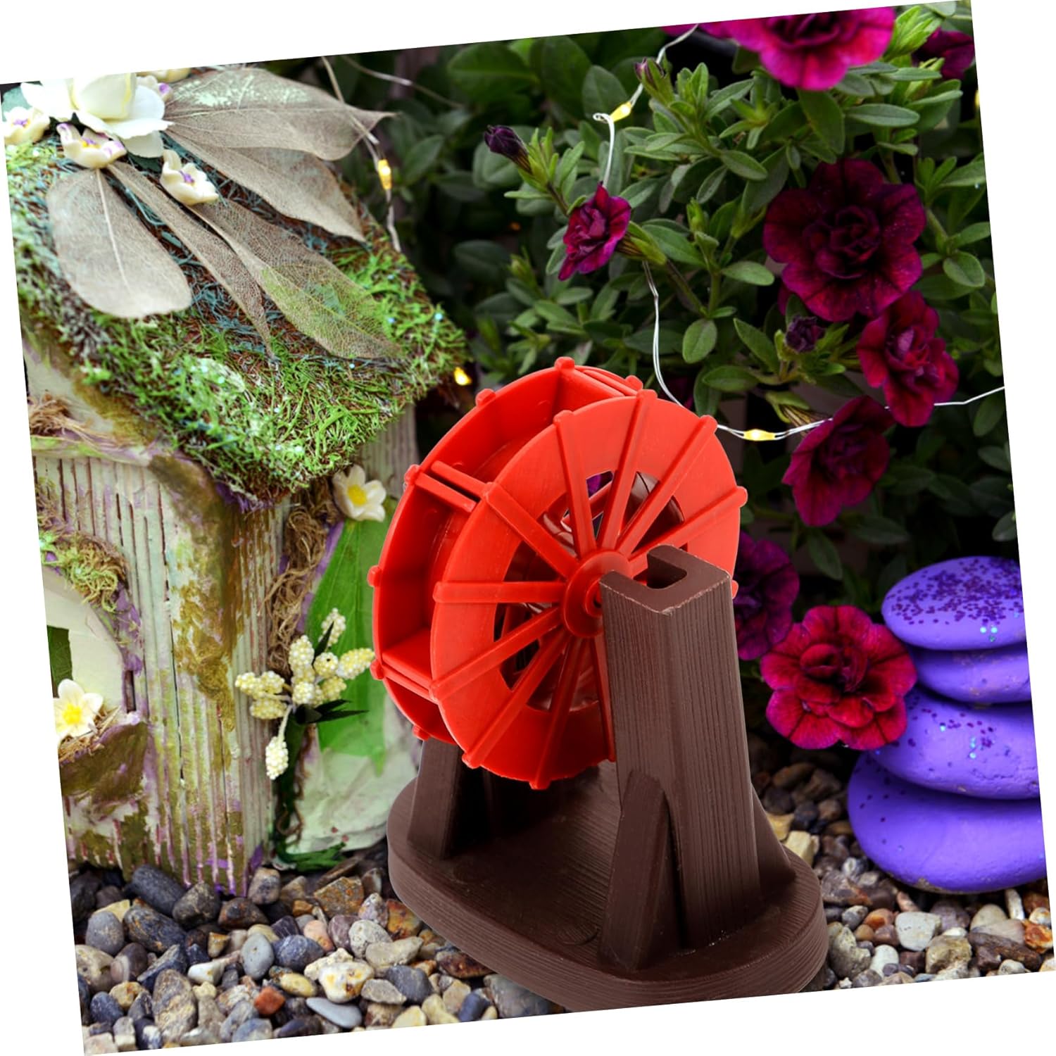VALICLUD DIY Water Wheel Model for Tabletop Fountain
