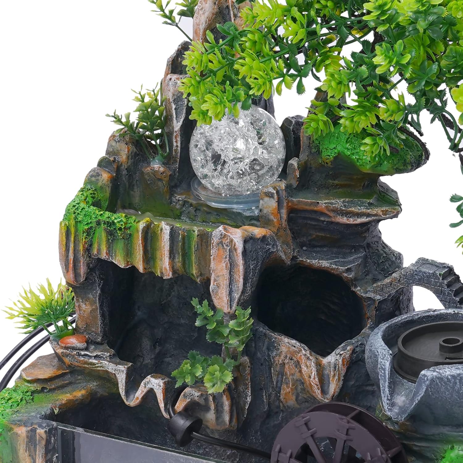 CaLaOCO Indoor Fountain with Rockery and LED Light 1