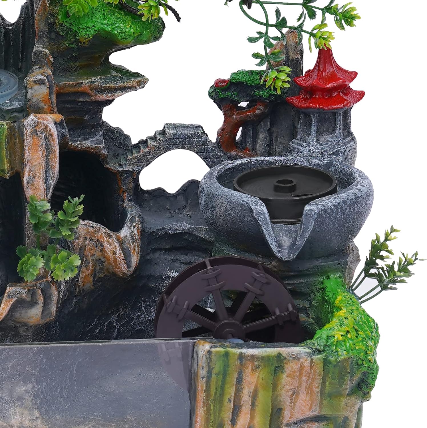 CaLaOCO Indoor Fountain with Rockery and LED Light 1