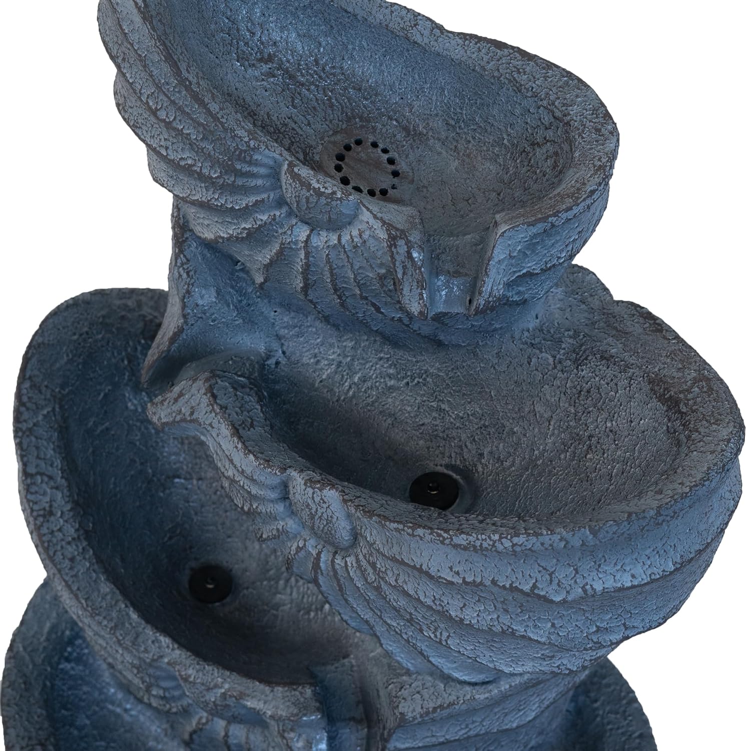 Nautilus Shell Decorative Water Fountain for Indoor and Outdoor Use