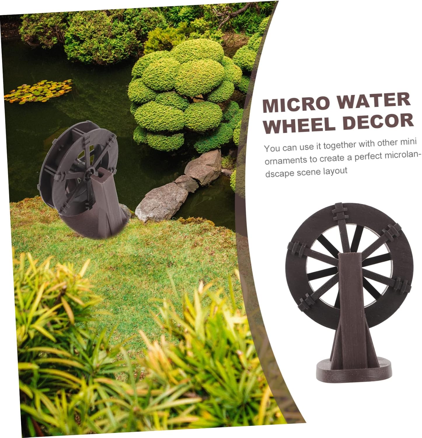BESPORTBLE Zen Buddha Water Fountain Indoor Desk Fountain