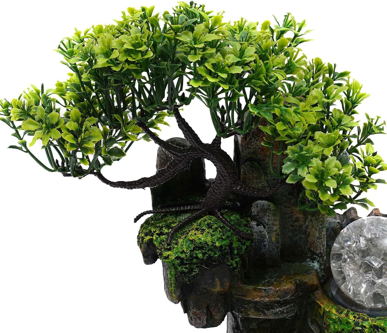 CaLaOCO Indoor Fountain with Rockery and LED Light