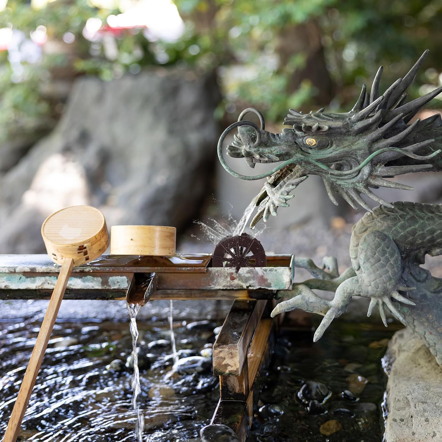 Uxcell 4 Pcs Fountain Water Wheel 2 Inch Decor