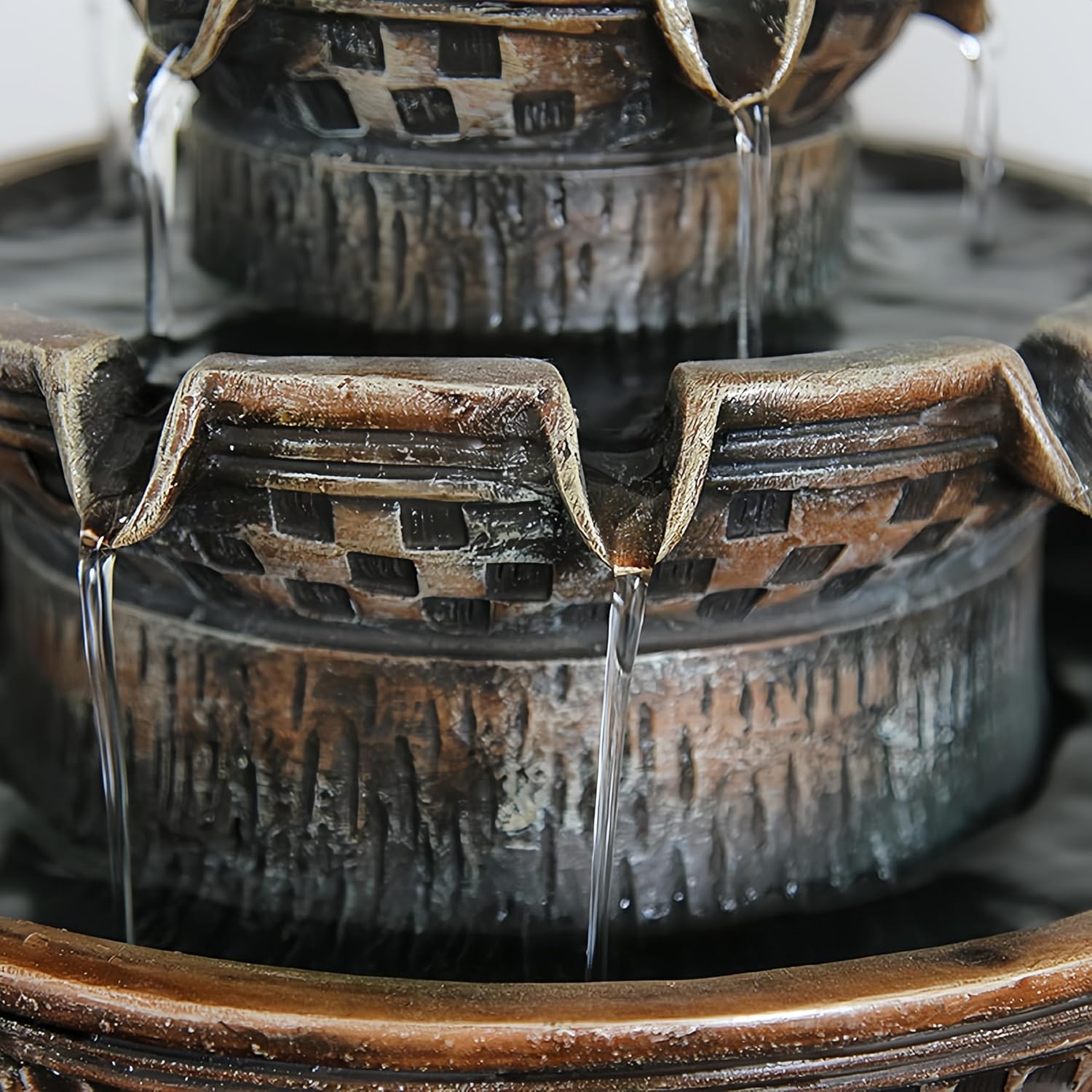 Fengshui Caishen Tabletop Water Fountain Decor 1